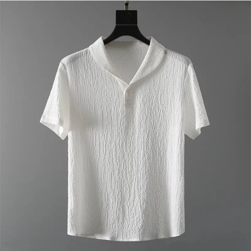 Conjuntos de verano para hombre, traje deportivo fino a la moda, camiseta de Color sólido y pantalones de longitud completa, ropa de calle informal para correr