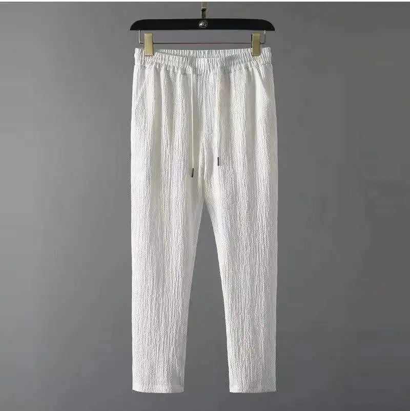 Novedad de verano, conjuntos informales para Hombre, camisetas + Pantalones, ropa deportiva para correr, chándales de moda para Hombre, sudadera para Hombre Fit MOOWNUC
