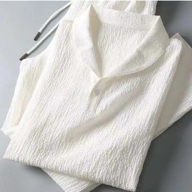 Novedad de verano, conjuntos informales para Hombre, camisetas + Pantalones, ropa deportiva para correr, chándales de moda para Hombre, sudadera para Hombre Fit MOOWNUC