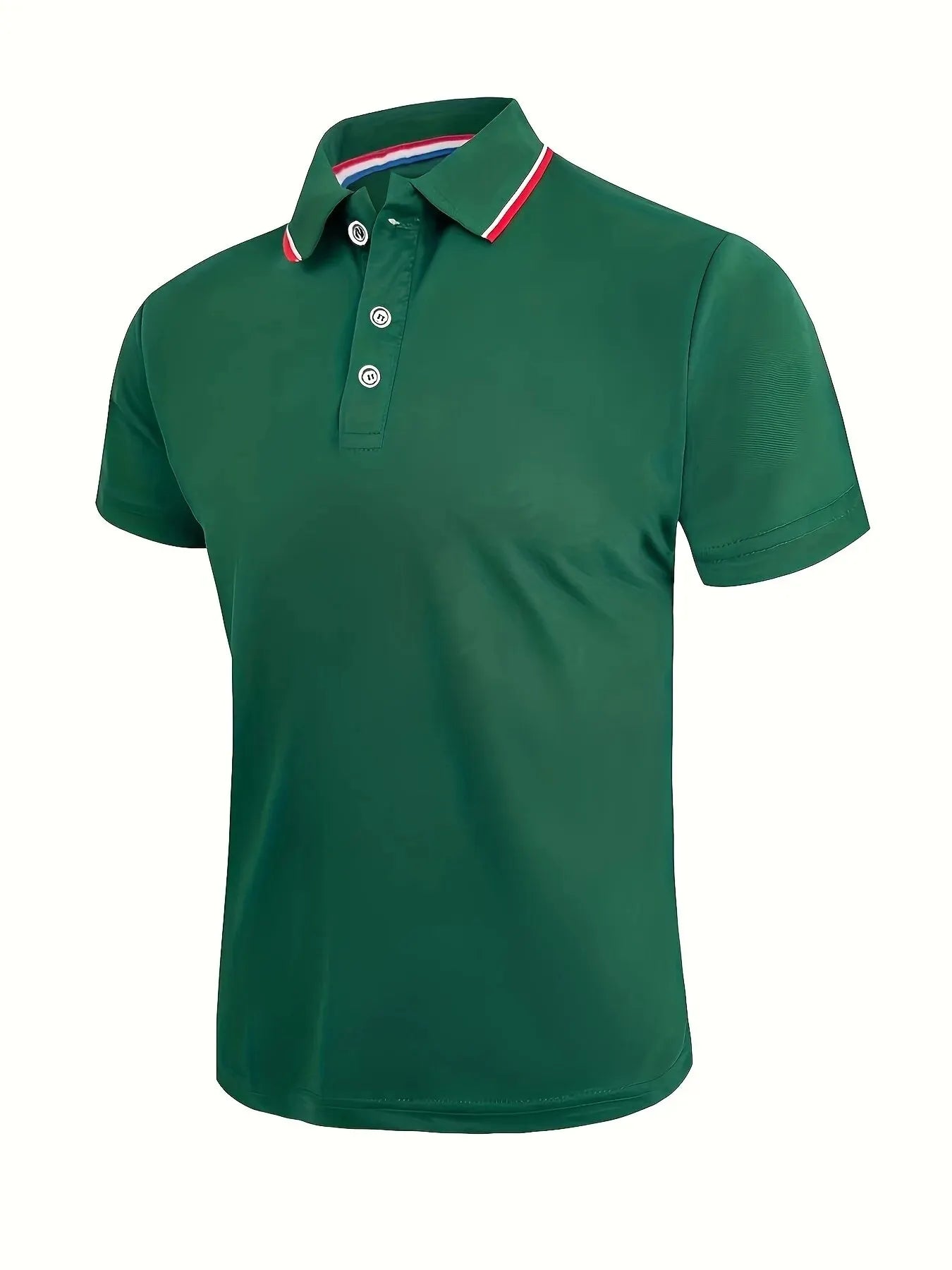 2025 gran oferta, Polo cómodo y transpirable informal de verano para hombre, camiseta de manga corta de Color sólido de alta calidad para hombre