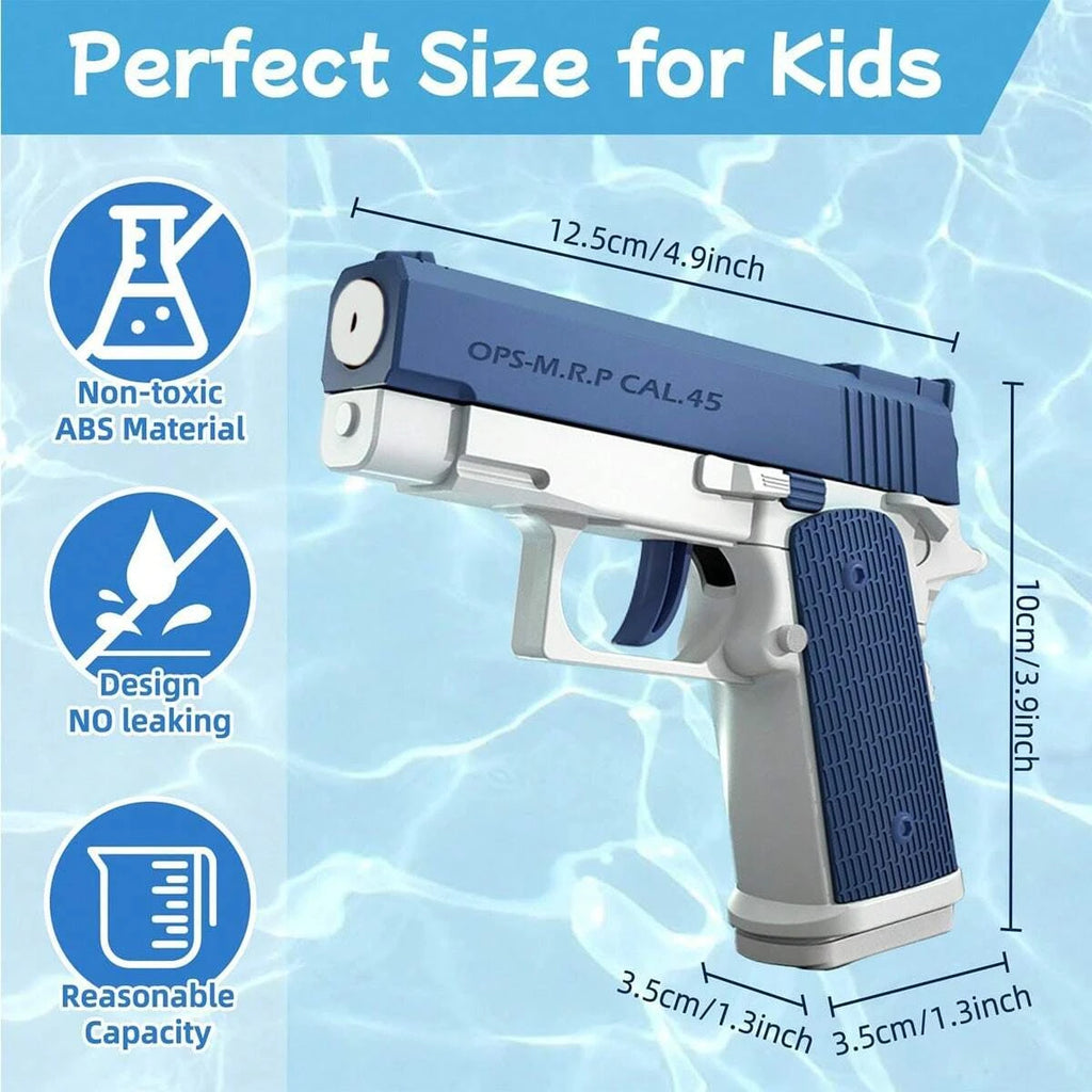 Pistolas de agua M1911, pistolas de chorro de juguete, juegos de tiro de playa y piscina de verano, juguetes al aire libre, pistola de chorro de agua para niños y adultos
