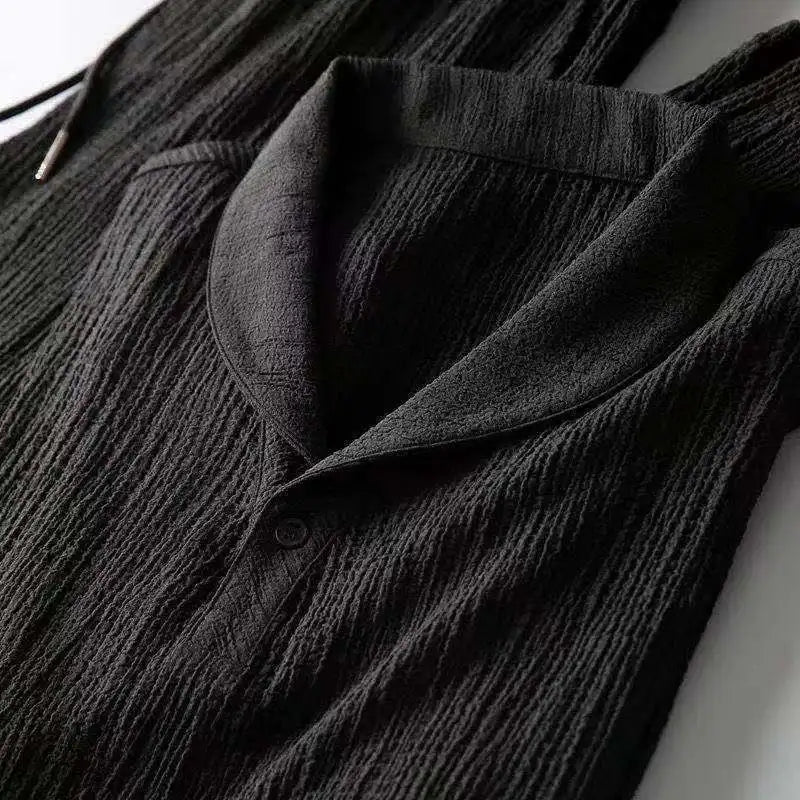 Novedad de verano, conjuntos informales para Hombre, camisetas + Pantalones, ropa deportiva para correr, chándales de moda para Hombre, sudadera para Hombre Fit MOOWNUC