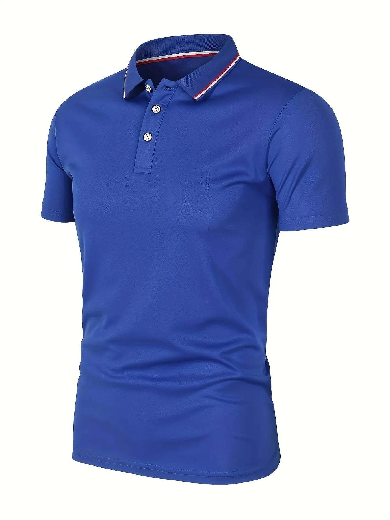 2025 gran oferta, Polo cómodo y transpirable informal de verano para hombre, camiseta de manga corta de Color sólido de alta calidad para hombre