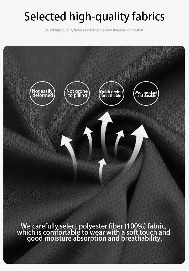 Nueva ropa deportiva de verano para hombre, conjunto de dos piezas de camiseta de manga corta y pantalones cortos, ropa informal transpirable y de secado rápido.